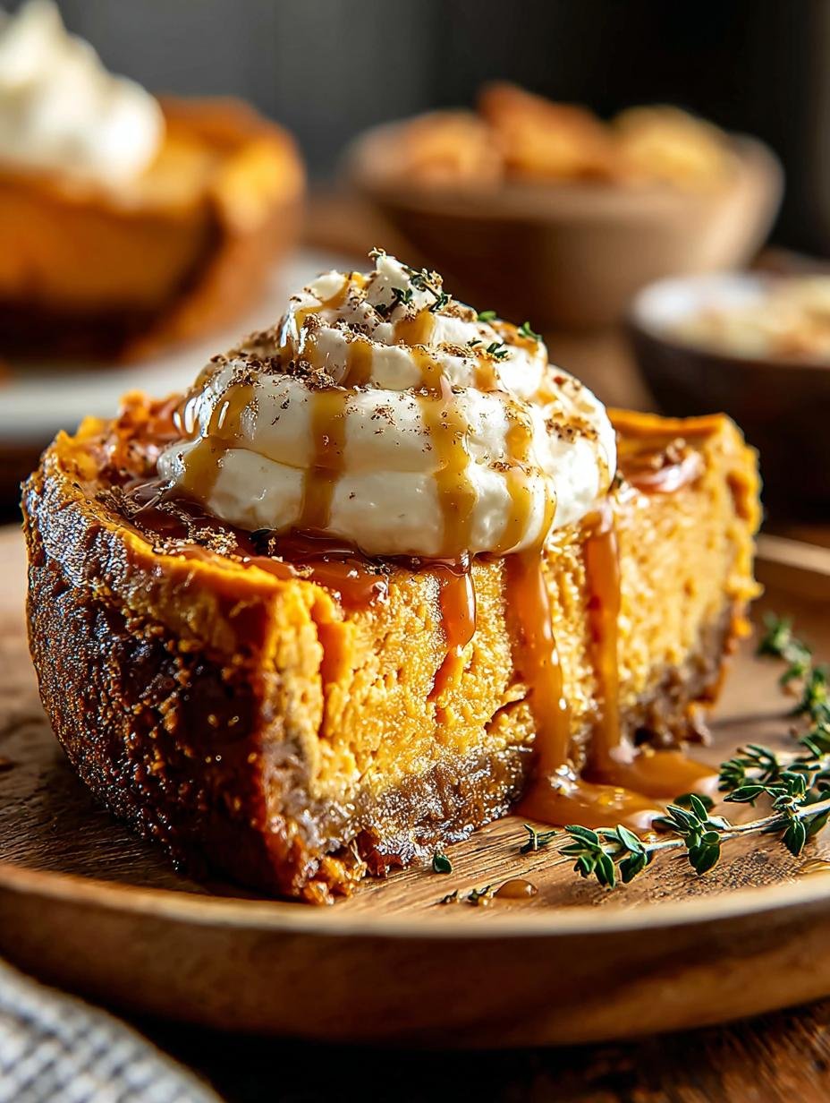 Indulge Creamy Sweet Potato Cheesecake Delight - Indulge Creamy Sweet Potato - main visual representation