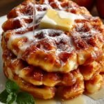 Irresistible Apple Fritter Waffle