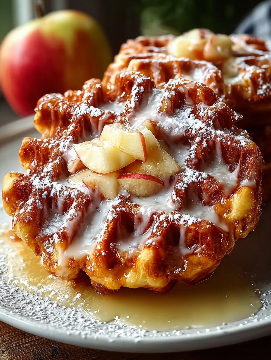 Irresistible Apple Fritter Waffle Recipe to Savor - Irresistible Apple Fritter Waffle - additional detail