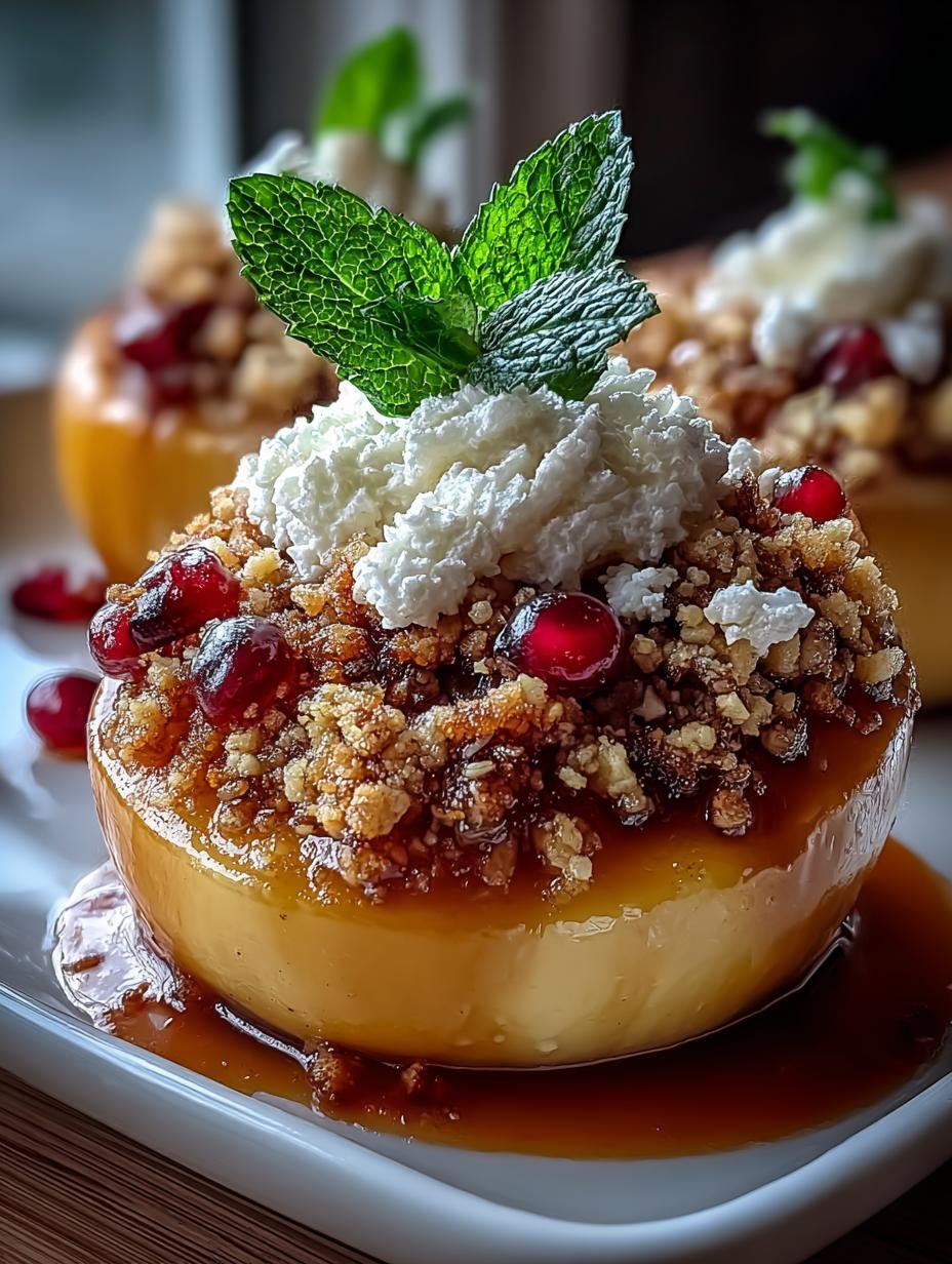 Irresistible Baked Apples with Feta and Honey Delight - Irresistible Baked Apples with - main visual representation