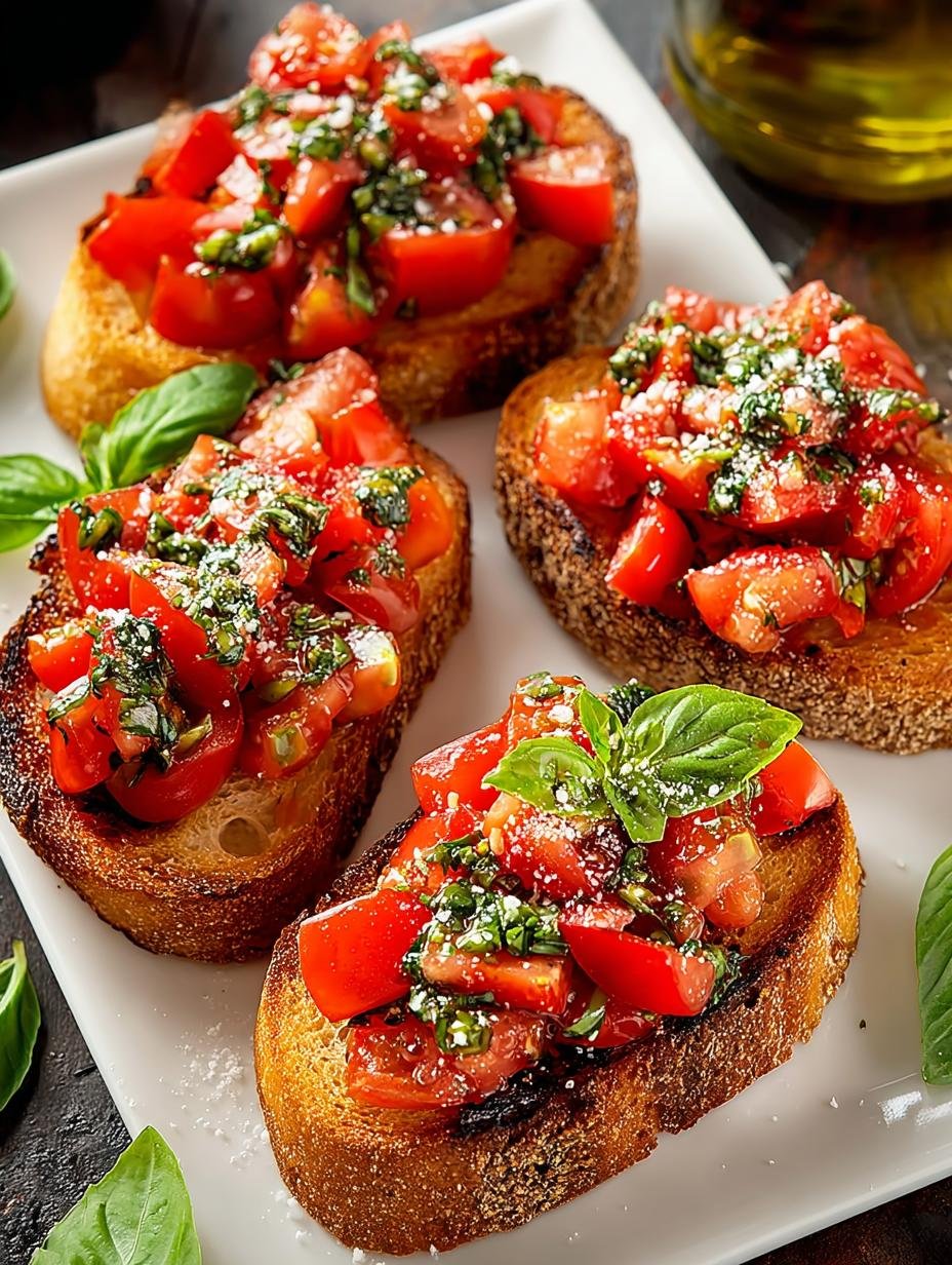 Irresistible Bruschetta Italian Delight