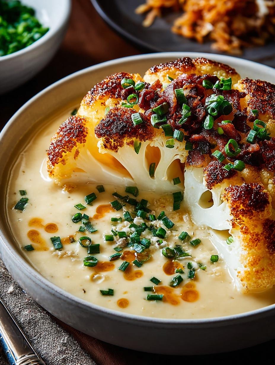 Irresistible Creamy Loaded Cauliflower Blissful Soup - Irresistible Creamy Loaded Cauliflower - additional detail