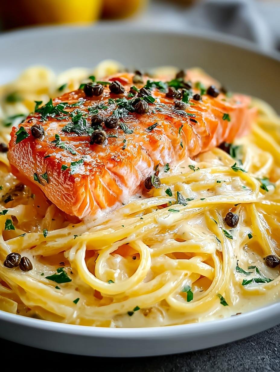 Irresistible Smoked Salmon Linguine