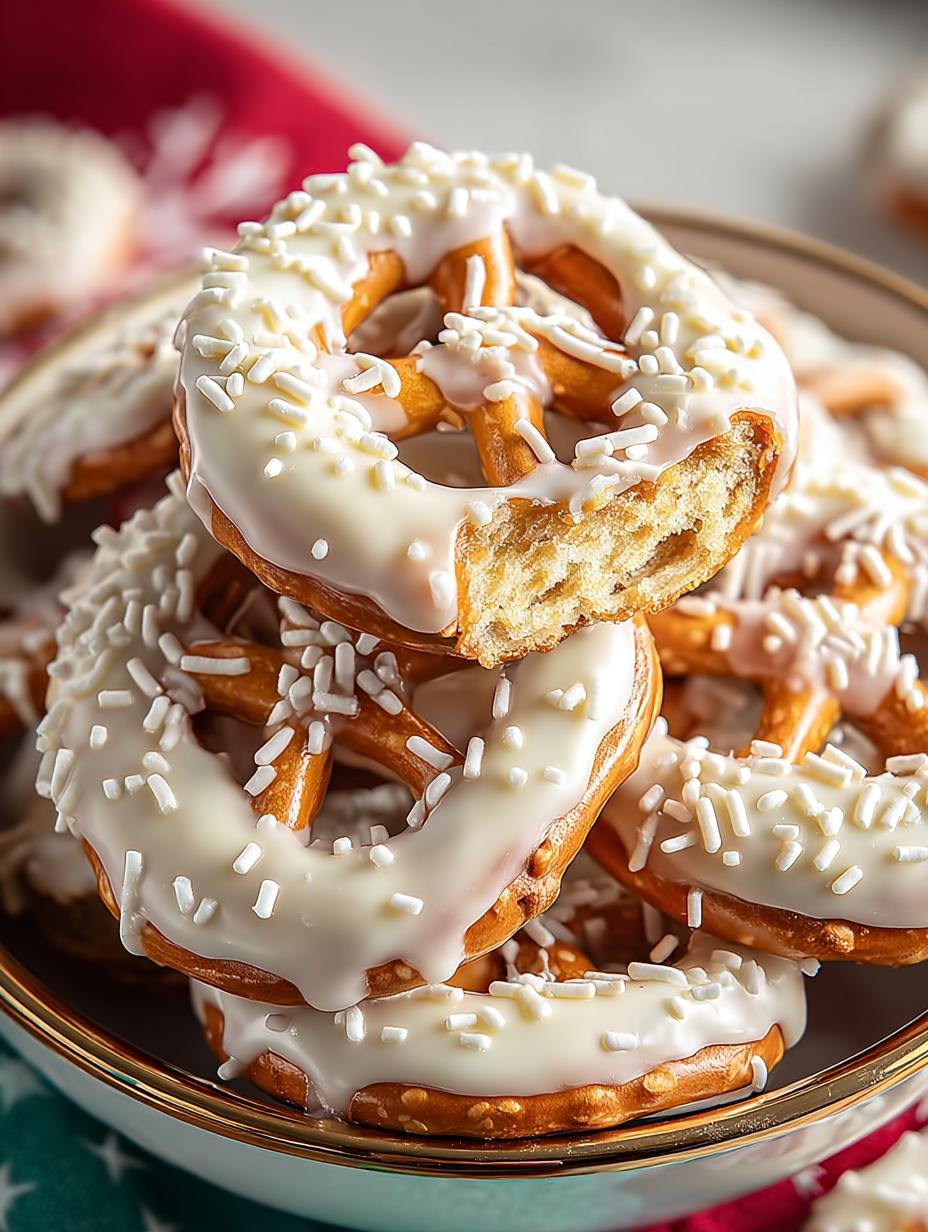 Irresistible White Chocolate Pretzels: 5 Steps to Bliss - Irresistible White Chocolate Pretzels - main visual representation
