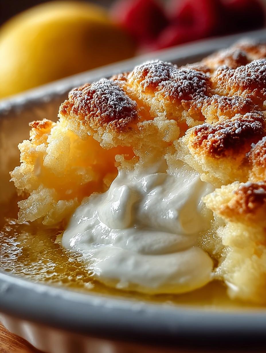 Magic Lemon Cobbler Delight: 7 Reasons to Love This Dessert - Magic Lemon Cobbler Delight - main visual representation