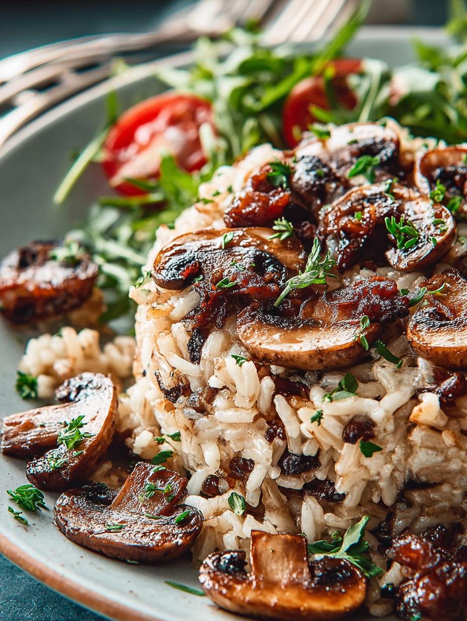 Savory Mushroom Rice: A Delightful 45-Minute Recipe - Mushroom Rice - additional detail