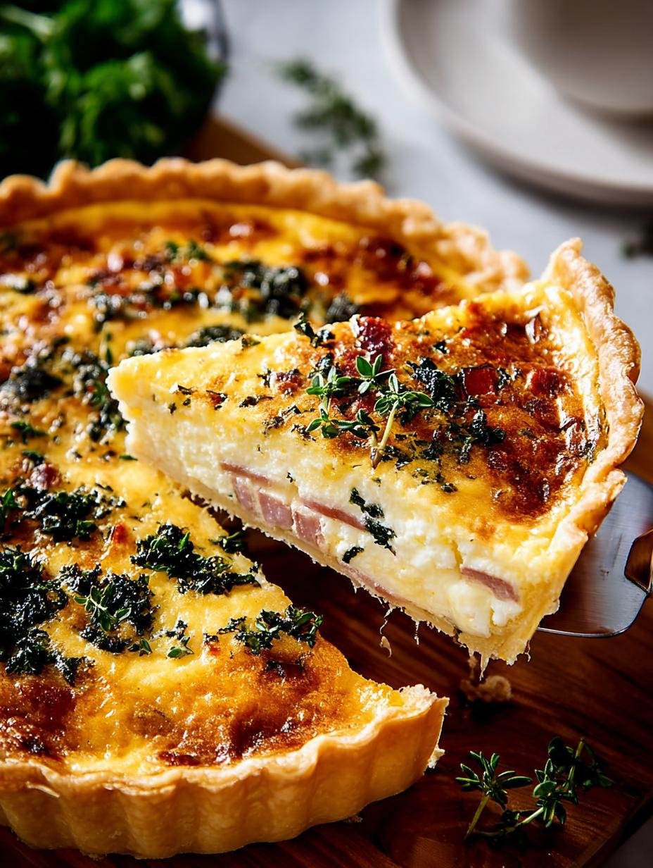Savory Ham Cheese Quiche: 7 Easy Steps to Delight - Savory Ham Cheese Quiche - main visual representation