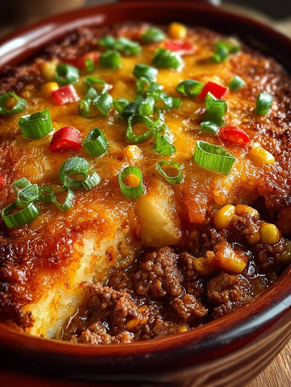 Slow Cooker Cowboy Casserole: 5 Hearty Comfort Food Ideas - Slow Cooker Cowboy Casserole - additional detail