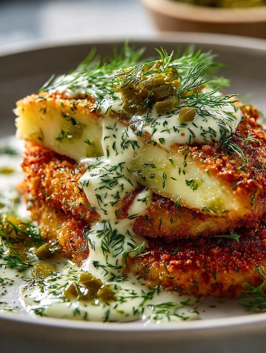 Tangy Dill Pickle Parmesan Chicken Recipe You Must Try - Tangy Dill Pickle Parmesan - main visual representation