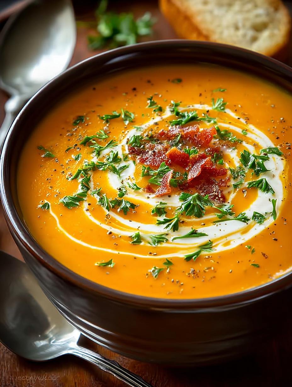 Warm Cozy Carrot Soup: 7 Steps to Comfort in a Bowl - Warm Cozy Carrot Soup - additional detail