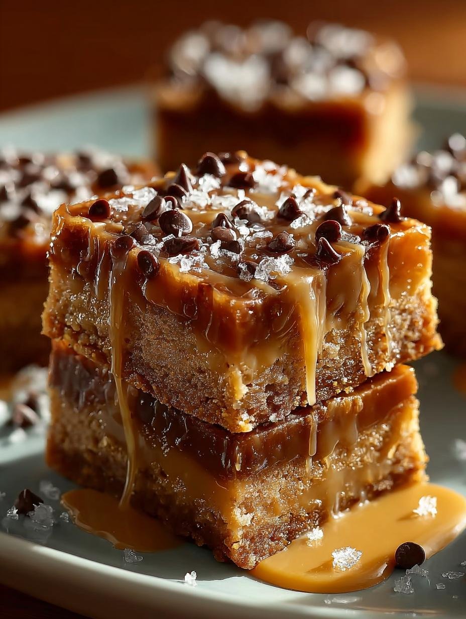 Caramel Cookie Bars You