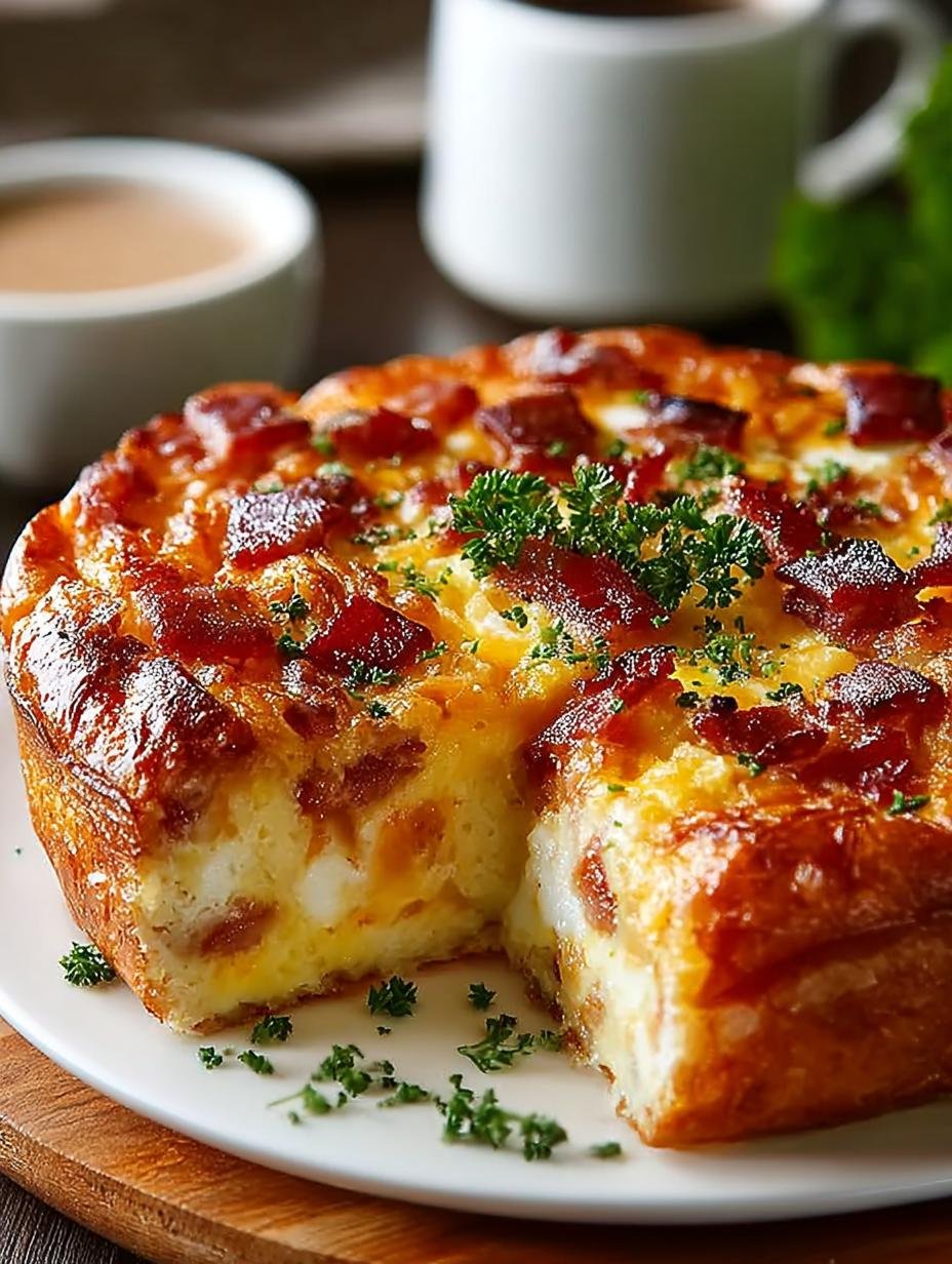 Cheese Bacon Breakfast Strata: 8 Delicious Ways to Enjoy - Cheese Bacon Breakfast Strata - main visual representation
