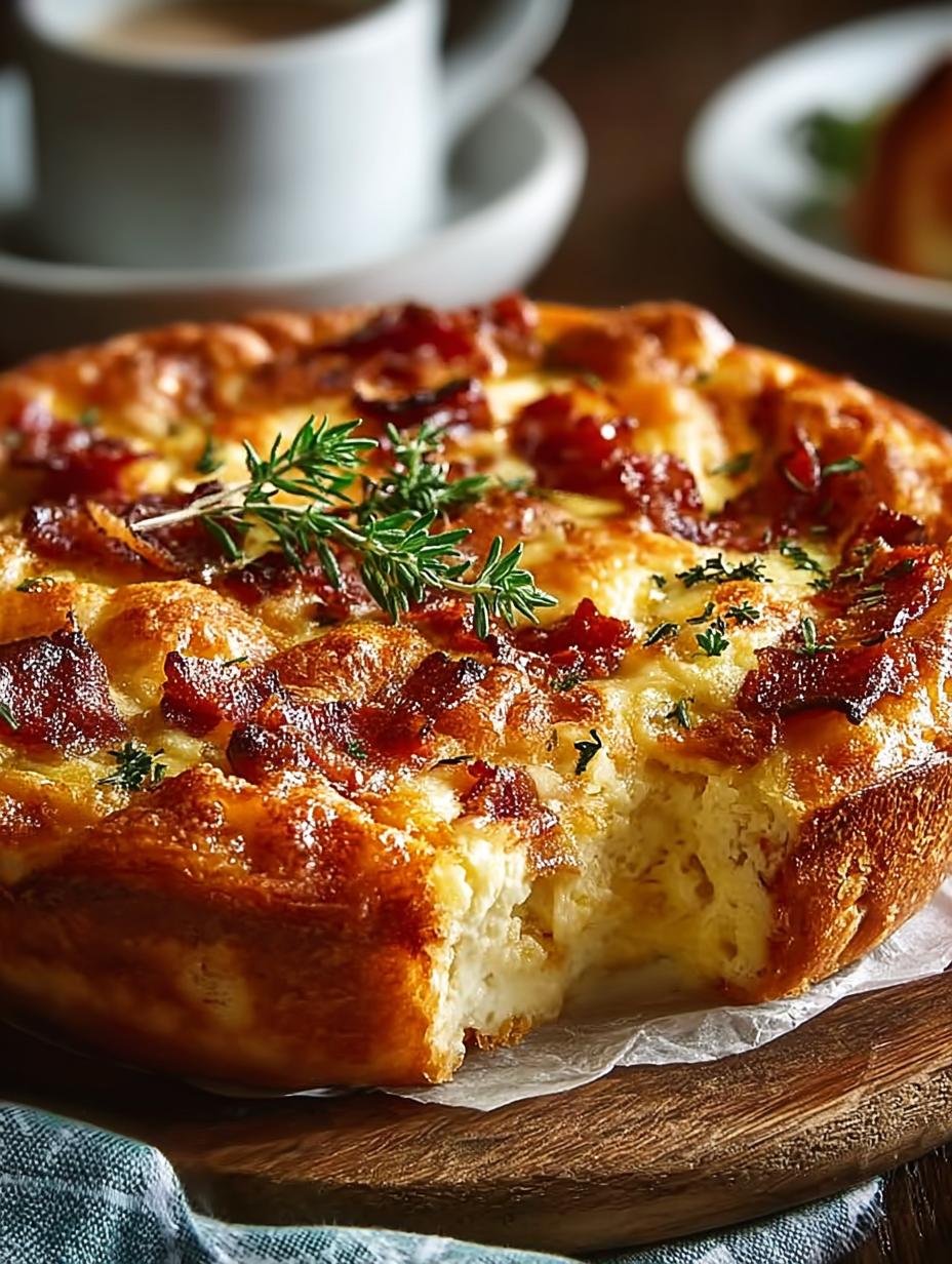 Cheese Bacon Breakfast Strata: 8 Delicious Ways to Enjoy - Cheese Bacon Breakfast Strata - additional detail