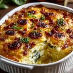 Cheesy Potato Egg Casserole