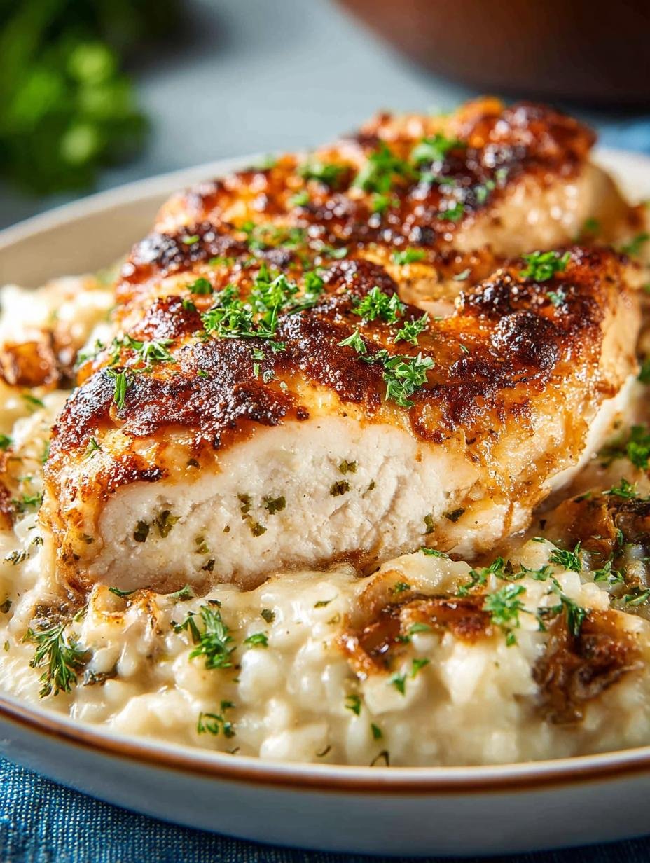Delicious Chicken Rice Bake for Family Dinners - Chicken Rice Bake - main visual representation