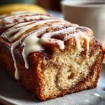 Cinnamon Roll Banana Bread