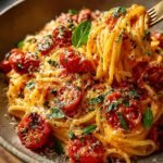 Creamy Tomato Garlic Pasta