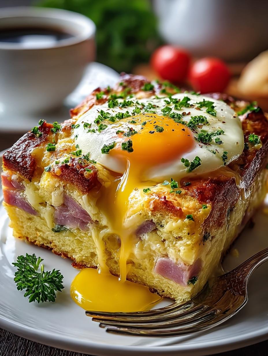 Eggs Benedict Casserole Bake