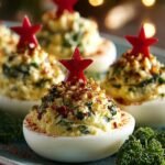 Festive Deviled Egg Christmas