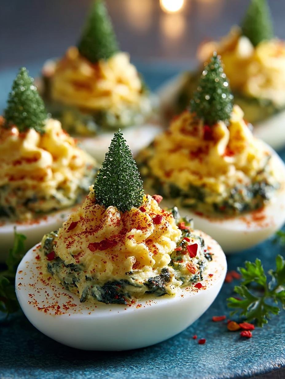 Festive Deviled Egg Christmas: 12 Delicious Ideas - Festive Deviled Egg Christmas - additional detail