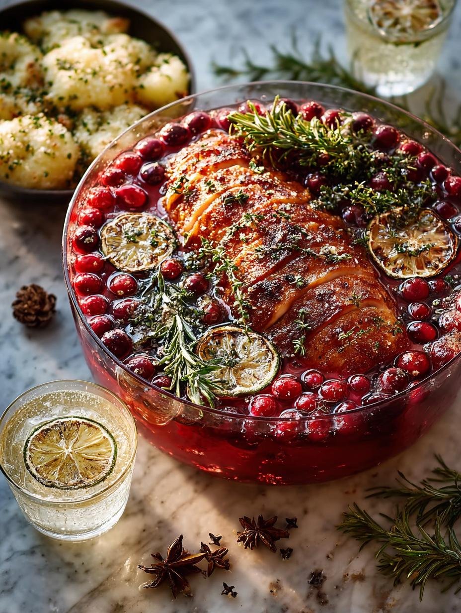 Festive Non Alcoholic Christmas Punch Recipe - Festive Non Alcoholic Christmas - additional detail