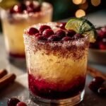 Festive Spiced Christmas Margarita