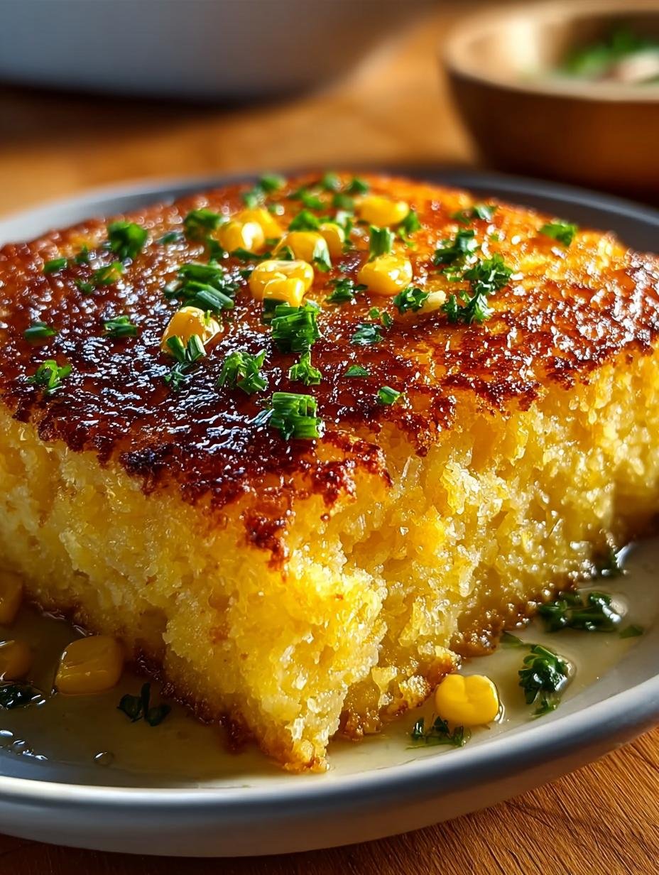 Honey Glazed Corn Casserole