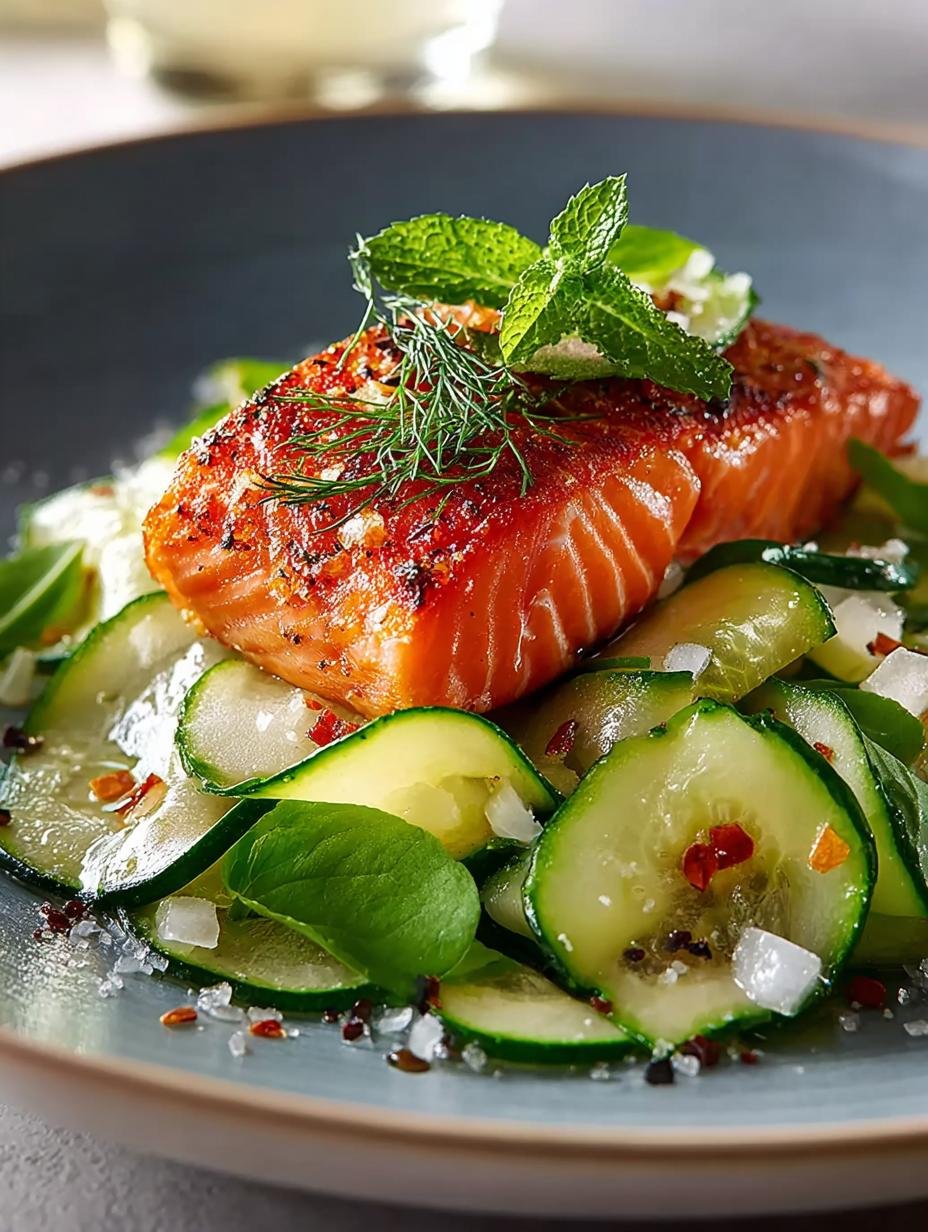 Hot Smoked Salmon with Zucchini Salad: 5 Amazing Tips - Hot Smoked Salmon with Zucchini Salad: An Amazing Ultimate Recipe - main visual representation
