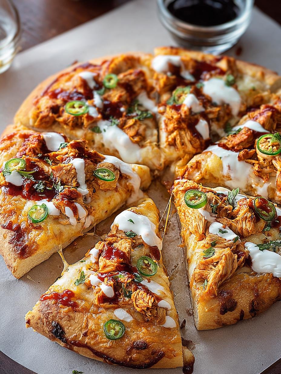 Irresistible Buffalo Chicken Pizza