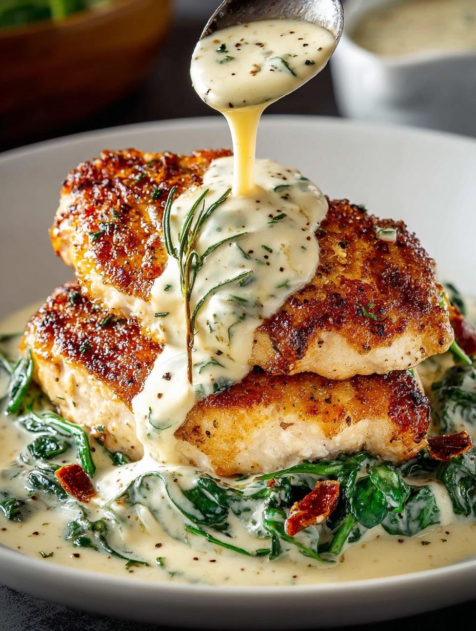 Irresistible Chicken Florentine For