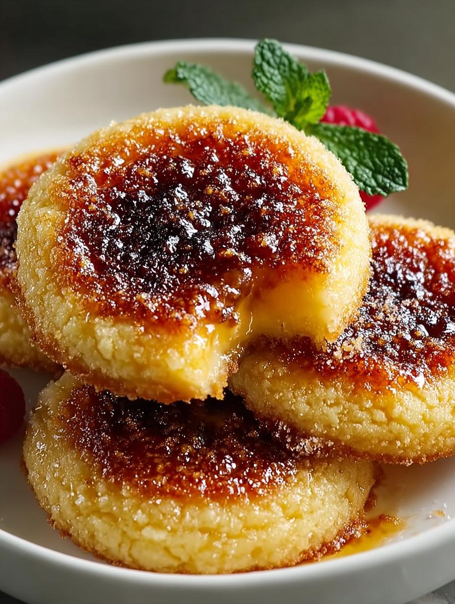 Irresistible Creme Brulee Cookies: 12 Perfectly Sweet Treats - Irresistible Creme Brulee Cookies - main visual representation