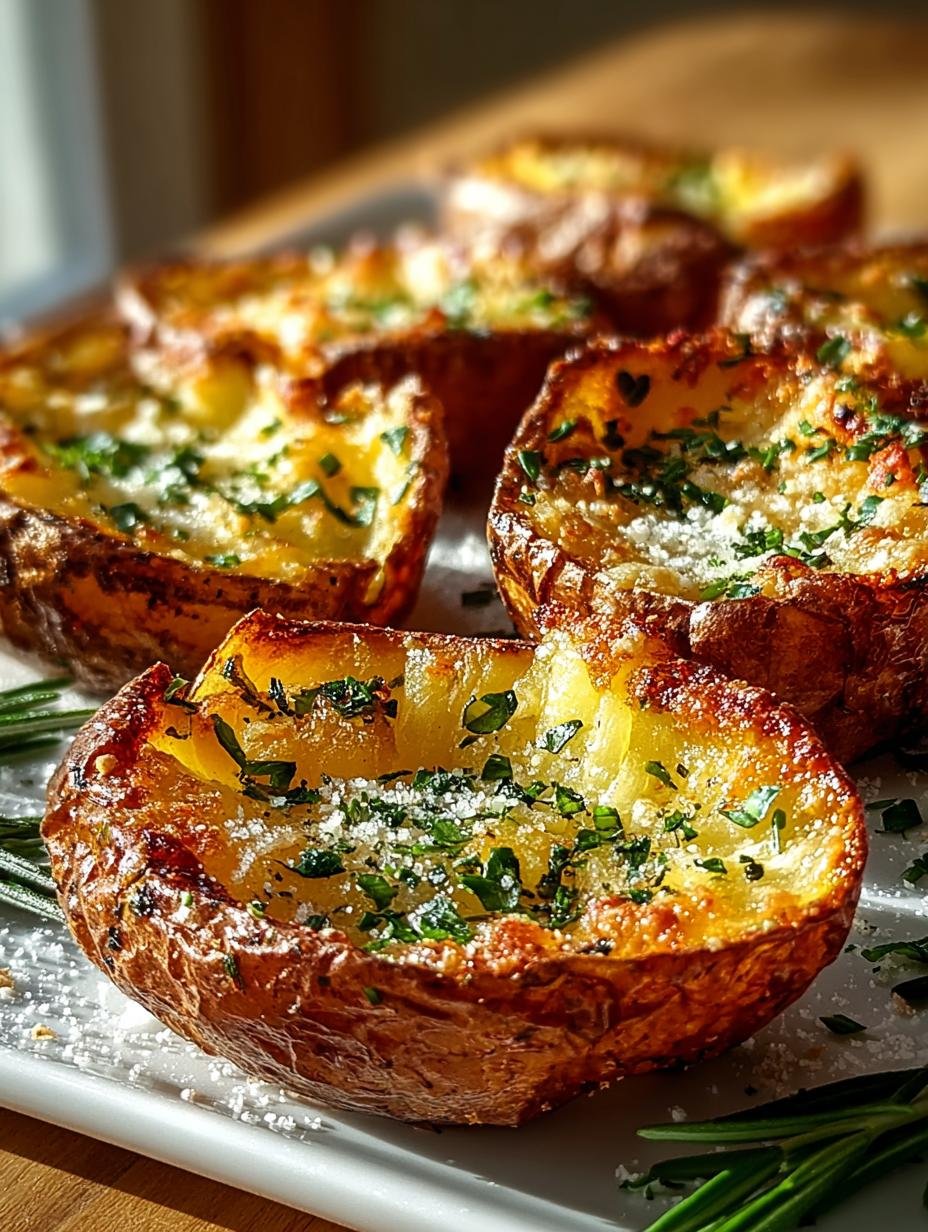 Irresistible Crispy Garlic Herb Potato Skins Recipe - Irresistible Crispy Garlic Herb - main visual representation