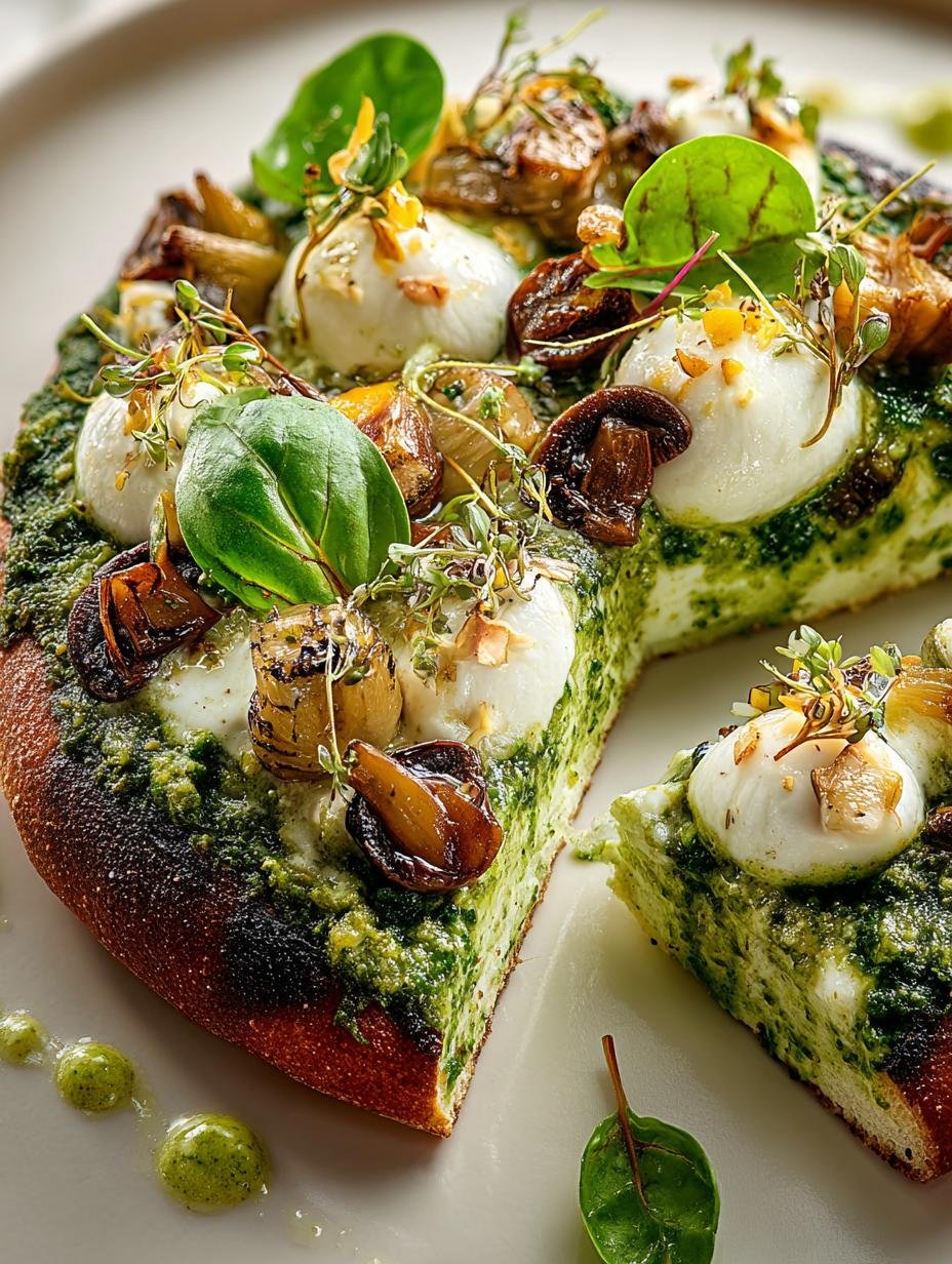 Irresistible Green Goddess Veggie Pizza Delight - Irresistible Green Goddess Veggie - additional detail