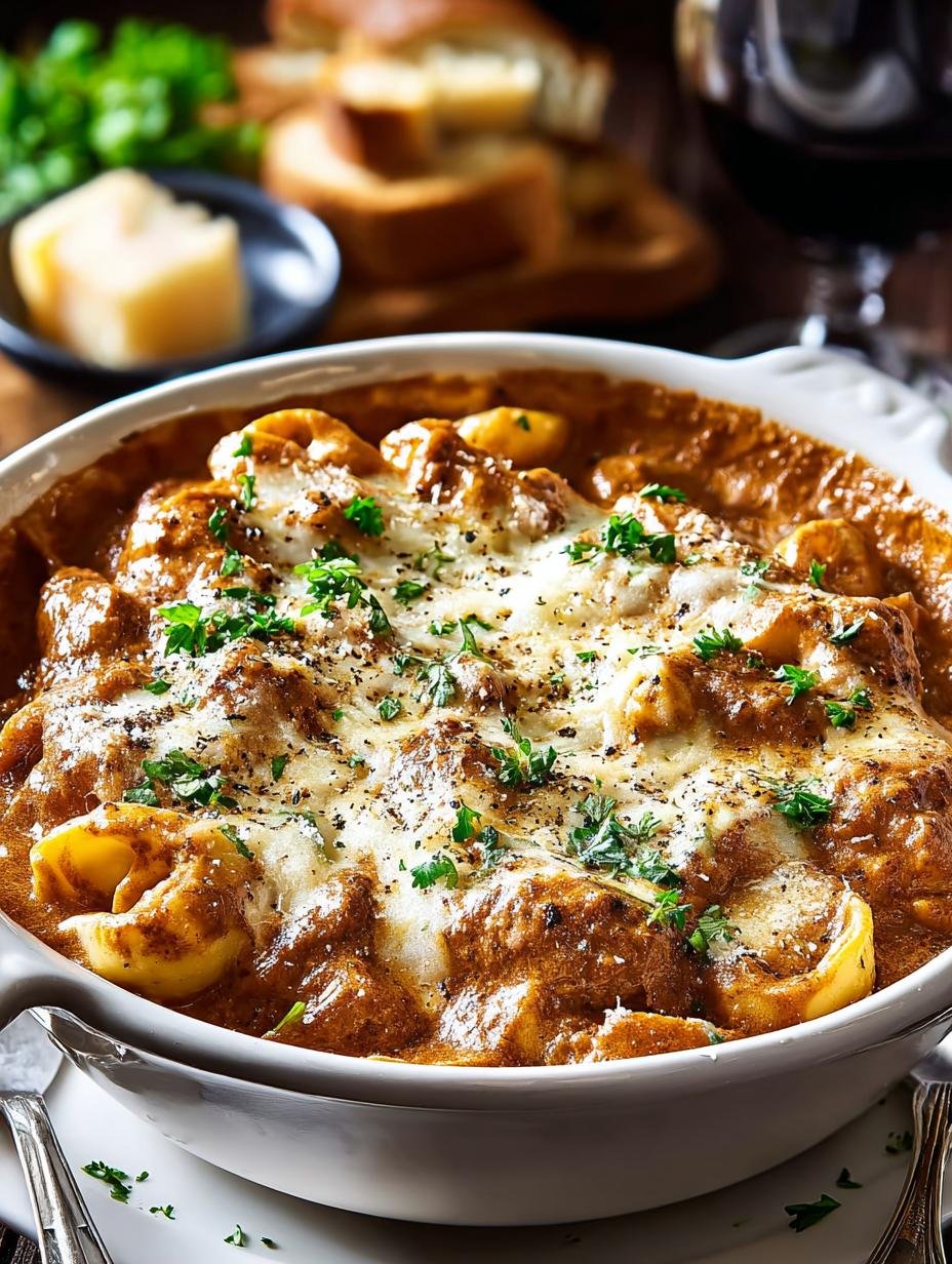 Irresistible One Pot French Onion Pasta Recipe - Irresistible One Pot French - additional detail