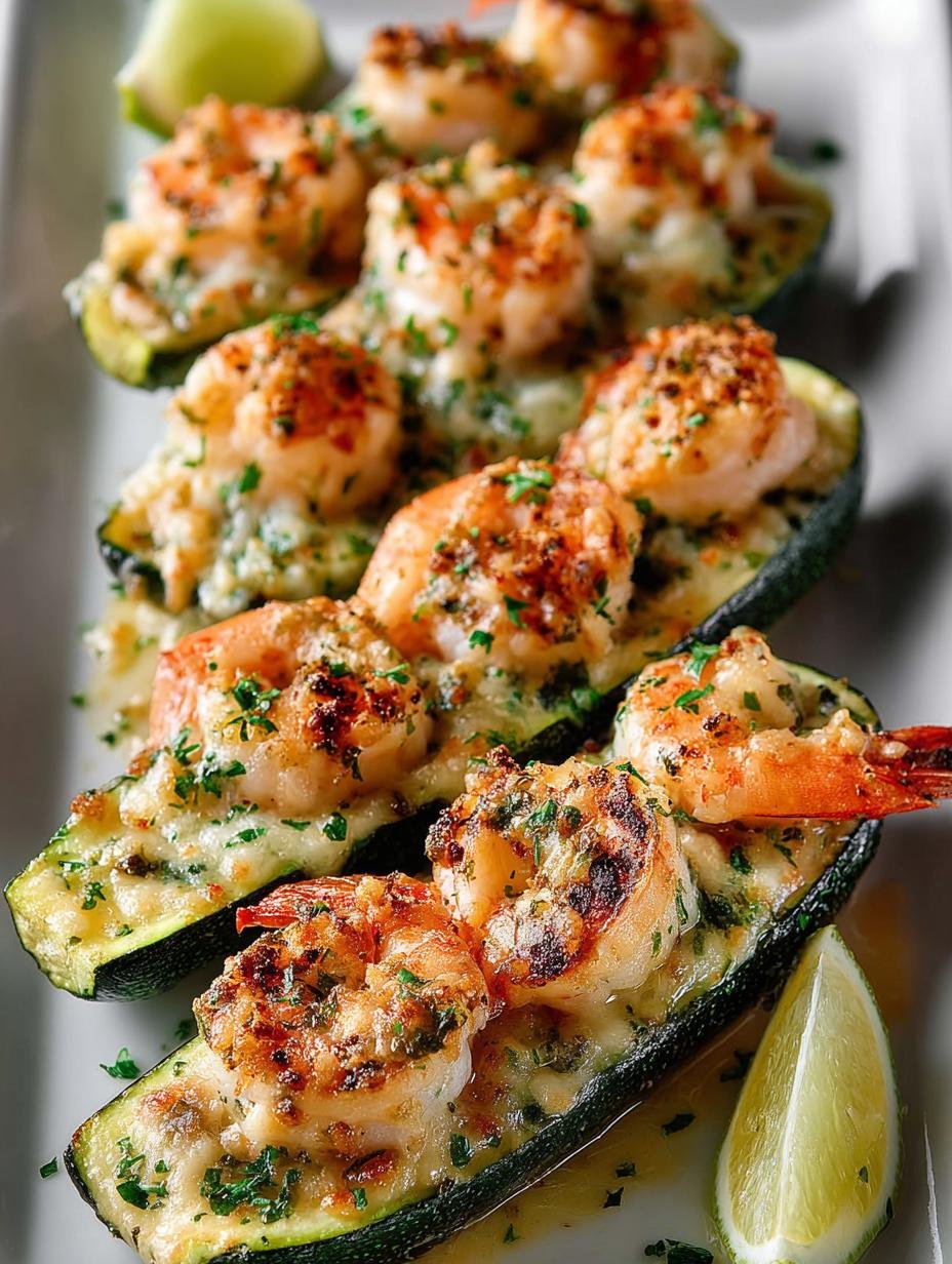 Irresistible Shrimp Zucchini Boats: 4 Easy Steps to Delight - Irresistible Shrimp Zucchini Boats - additional detail