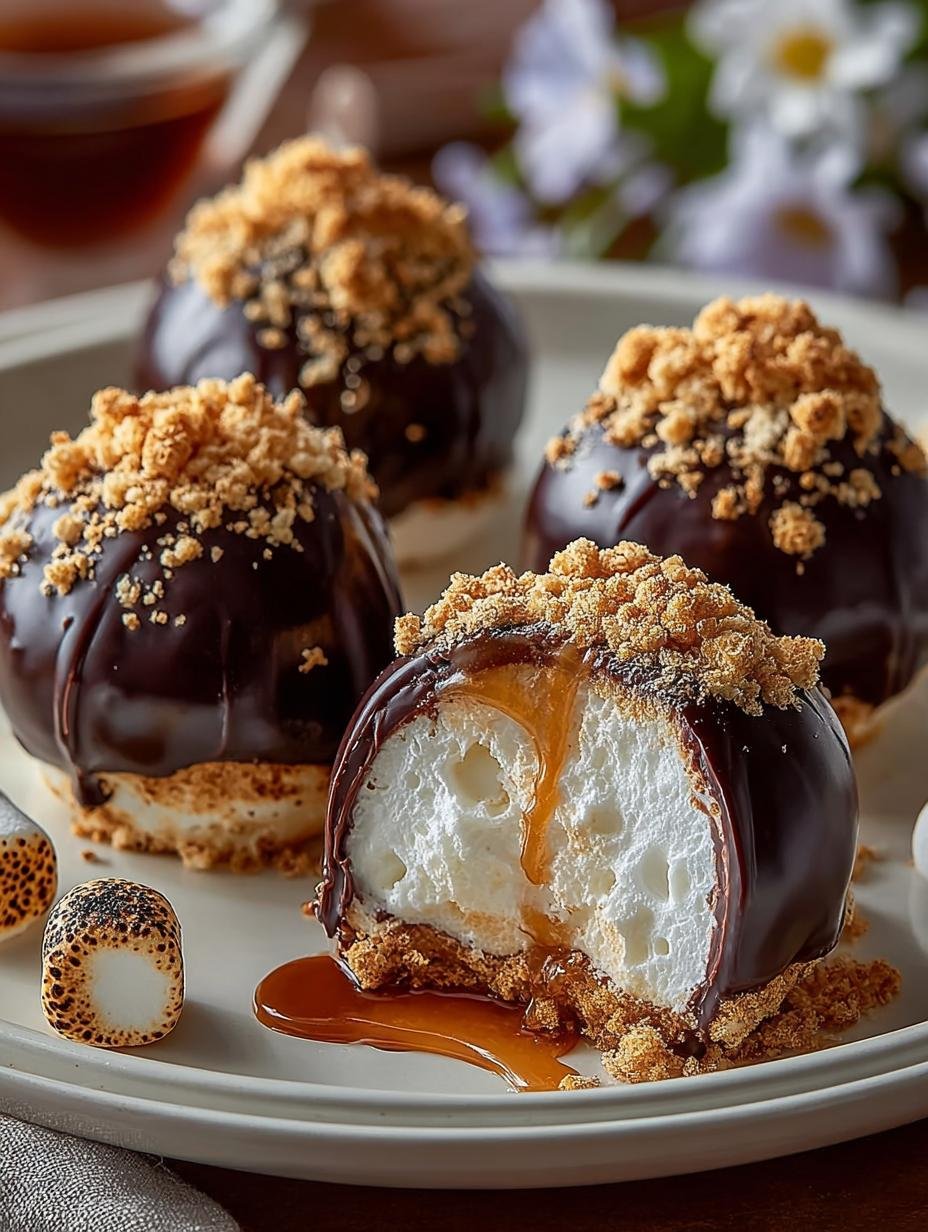 Irresistible Smores Marshmallow Truffles