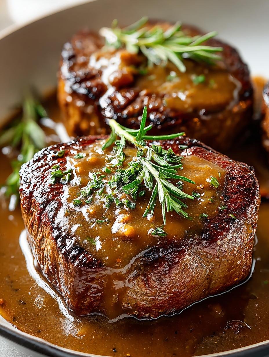 Irresistible Steak with Gravy
