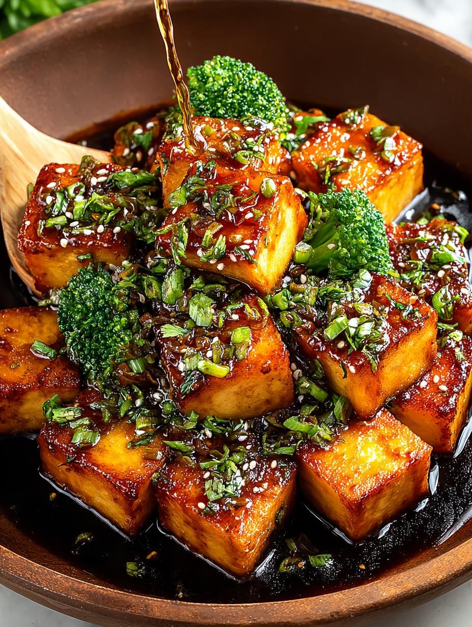 Irresistible Sweet Soy Tofu