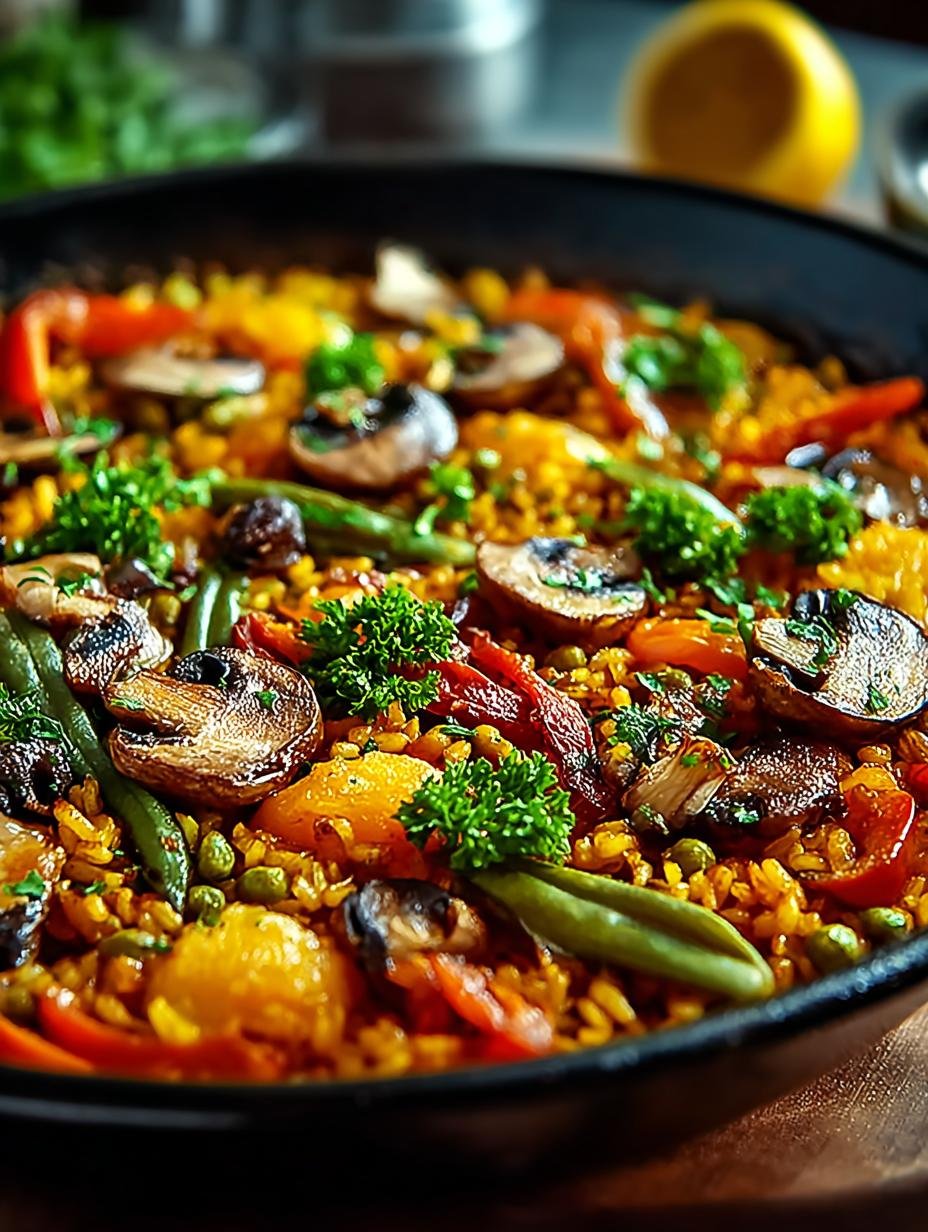 Irresistible Vegan Paella with