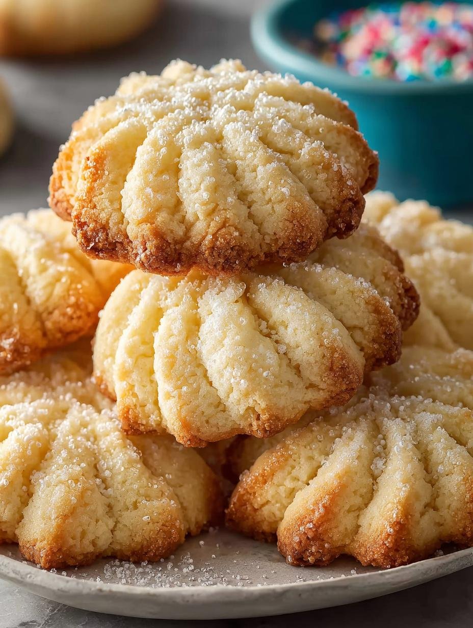 Irresistible Whipped Shortbread Cookies