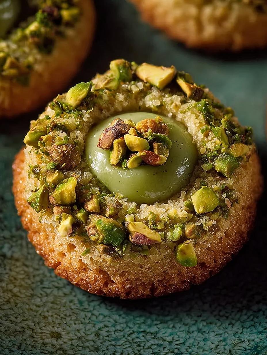 Pistachio Thumbprint Cookies: 10 Irresistibly Delicious Recipes - Pistachio Thumbprint Cookies - main visual representation