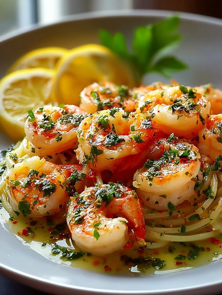 Classic Shrimp Scampi with Lemon: 7 Steps to Perfection - Shrimp Scampi with Lemon - additional detail