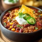 Stovetop Chili Hearty Comfort