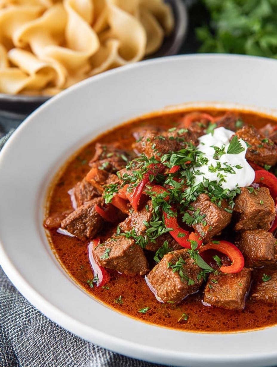 Authentic Hungarian Goulash