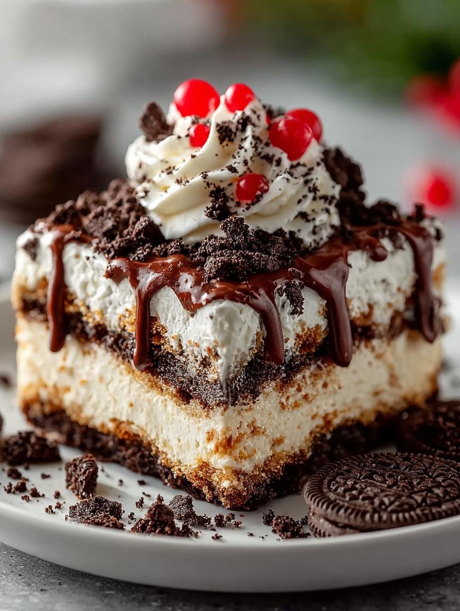 Bake Christmas Oreo Lasagna: 6 Layers of Holiday Bliss - Bake Christmas Oreo Lasagna - additional detail