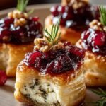 Baked Cranberry Brie Bites