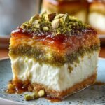 Baklava Pistachio Cheesecake Decadent