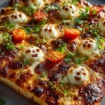 Cemetery Flatbread Pizza Spooky