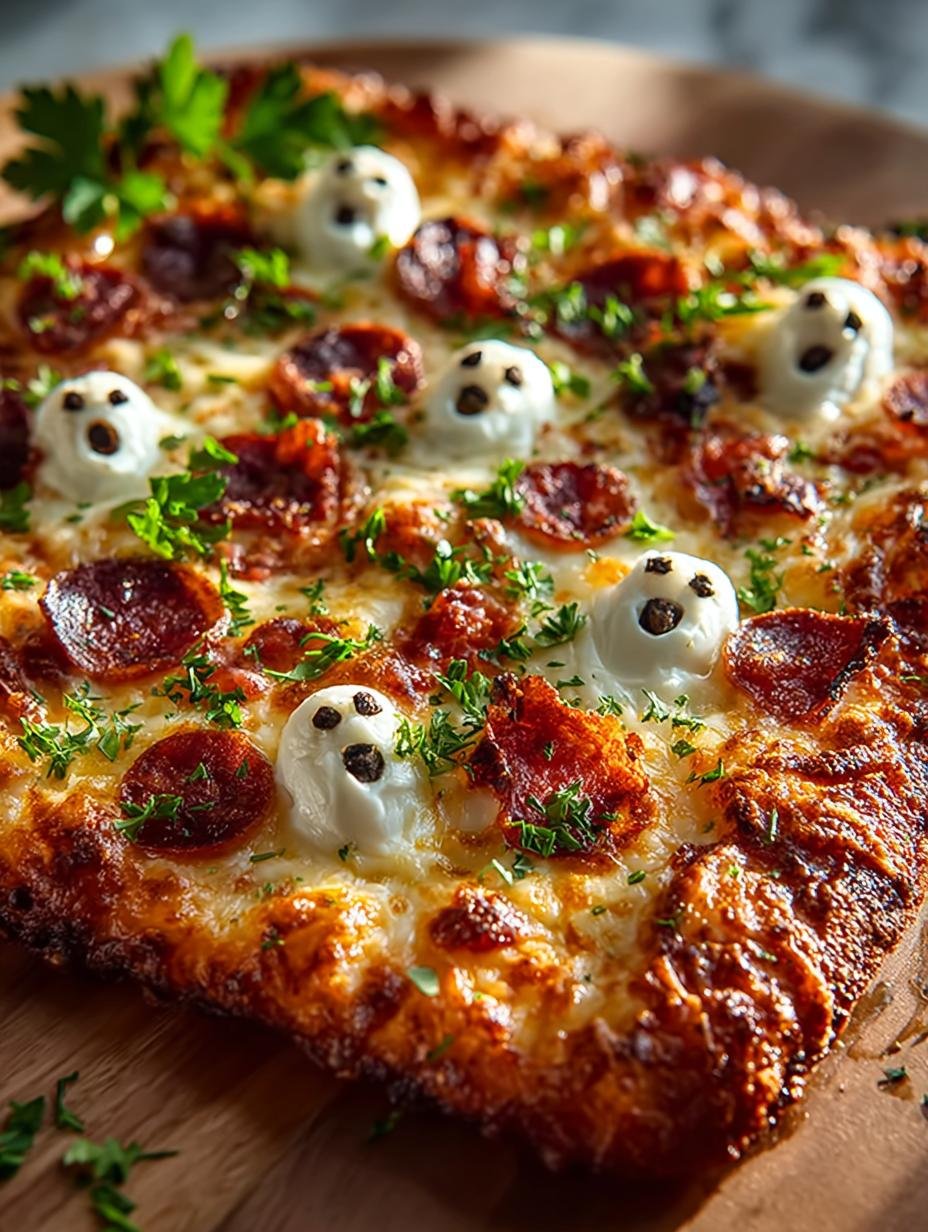 Cemetery Flatbread Pizza Spooky: 5 Eerie Ideas for Halloween - Cemetery Flatbread Pizza Spooky - additional detail