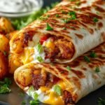 Cheesy Potato Burritos Your